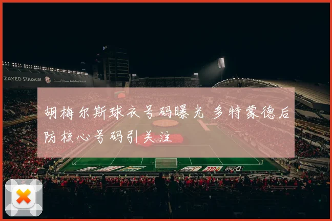 胡梅尔斯球衣号码曝光 多特蒙德后防核心号码引关注